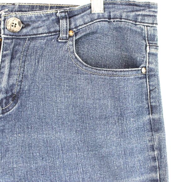 Touch Me Blue Denim BootCut Women's Jeans Size 14 - Picture 4 of 12